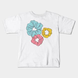 cute hair scrunchie Kids T-Shirt